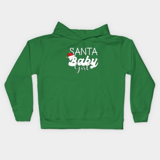 My first Christmas FUNNY SANTA Xmas HAT Kids Hoodie